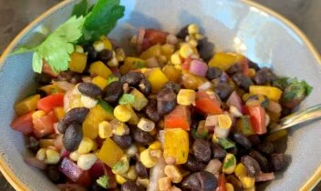 black bean and corn salsa